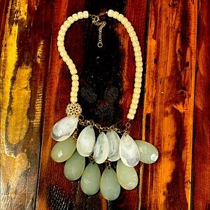 Joan Rivers teardrop necklace